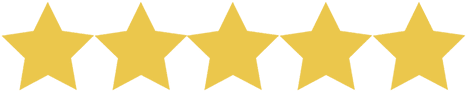 5 star reviews graphic